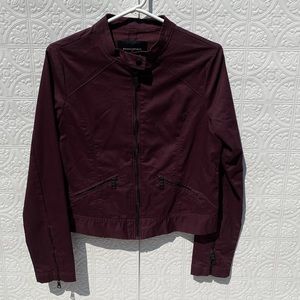 Banana Republic Canvas Moto Jacket